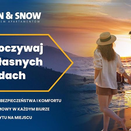 Apartamenty Sun & Snow Przystan Letnica グダニスク エクステリア 写真