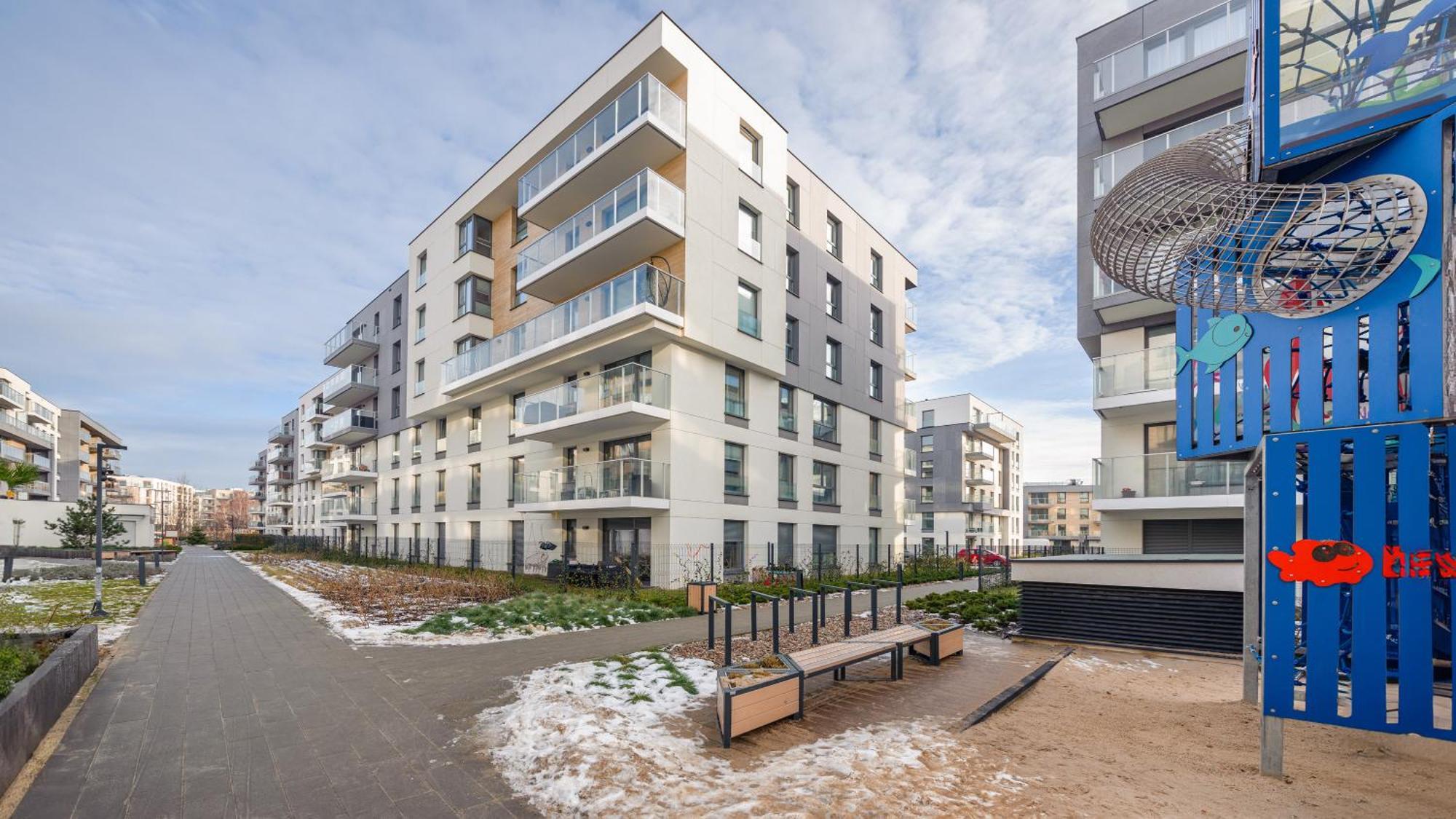 Apartamenty Sun & Snow Przystan Letnica グダニスク エクステリア 写真