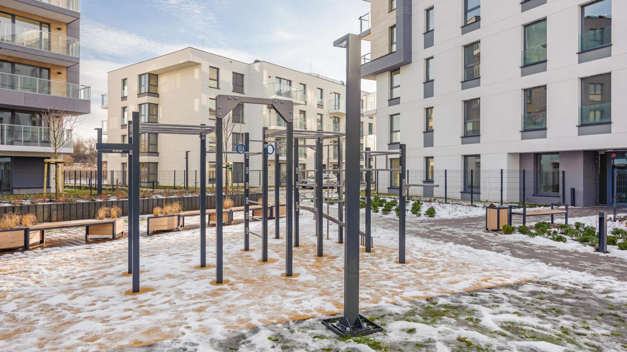 Apartamenty Sun & Snow Przystan Letnica グダニスク エクステリア 写真