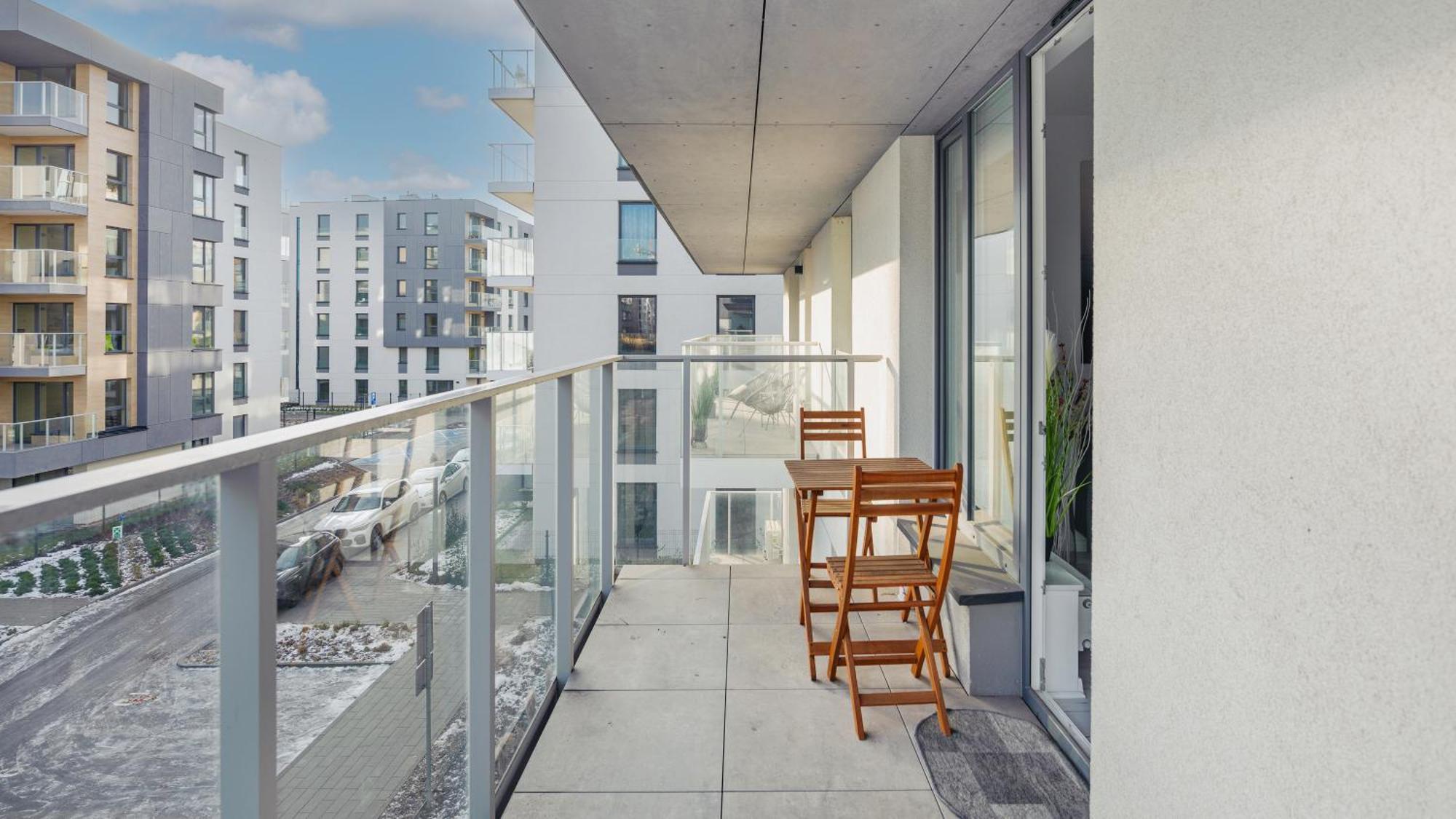 Apartamenty Sun & Snow Przystan Letnica グダニスク エクステリア 写真