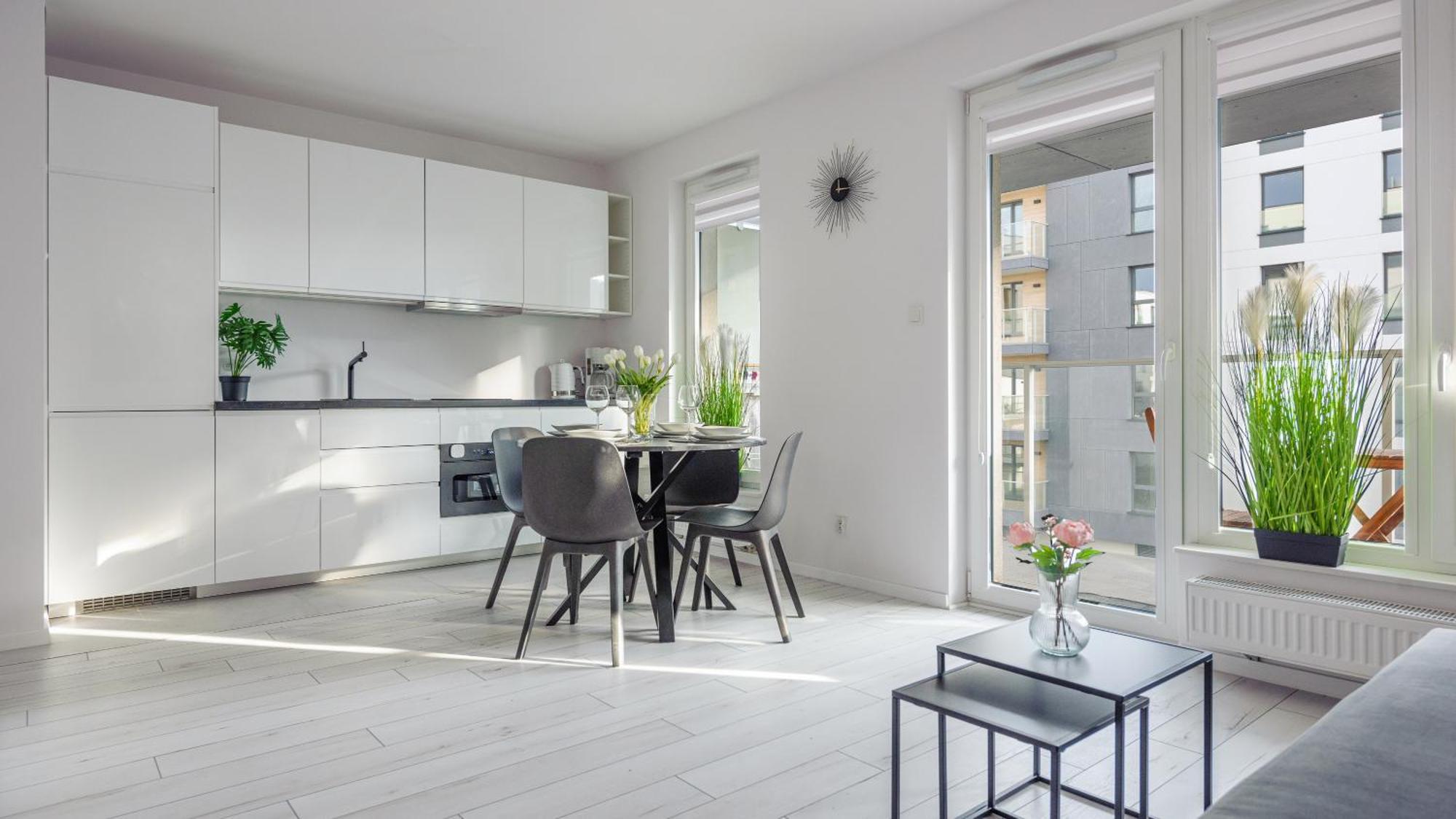 Apartamenty Sun & Snow Przystan Letnica グダニスク エクステリア 写真